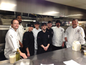 Pinckney has collaborated with University of Tennessee culinary students on more than one occasion.