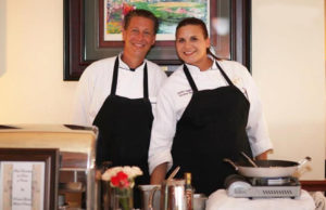 “Our custom omelet bar is a popular option for brunch buffets,” says Jennifer Cappello (right), Executive Chef and Food & Beverage Director, Eagle Creek GC. “The guest fills out a ticket for exactly how they would like their omelet prepared. Then we deliver it directly to them at their table.”