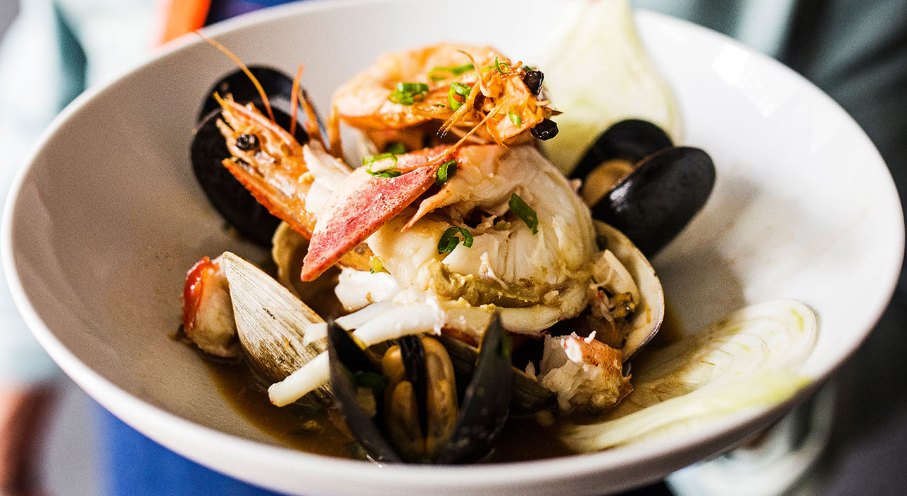 DashiBraised Shellfish Stew Club + Resort Business