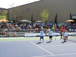 Creative social events help spread the word about Crane Creek CC’s tennis program, with a recent throwback event, where attendees wore wigs with headbands and all-white outfits to channel their inner McEnroe, proving especially popular. 