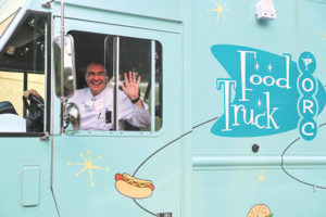 Members have been all smiles whenever Phillippe Reynaud and his staff pull up somewhere on property in Ocean Reef Club’s new food truck.