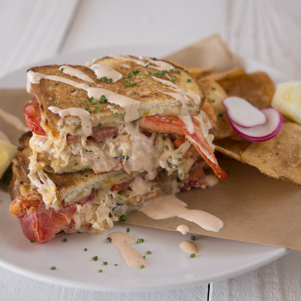 Maine Lobster Grilled Cheese with "Everything Sauce" Club + Resort Business