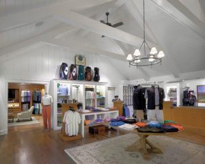 The award-winning golf shop at Conway Farms GC. Photo courtesy Frank Ponterio Interior Design