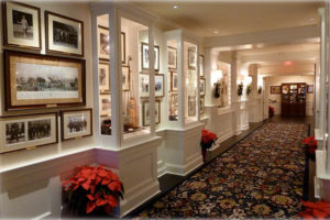 The “History Hall” at Exmoor Country Club exemplifies the types of displays that can be created as impressive final steps of comprehensive approaches to capturing, preserving and presenting a club’s archival material. But displays or books shouldn’t be seen as the starting points, experts stress. “Archiving is all about the work that must be done prior to having an exhibit,” says one. 