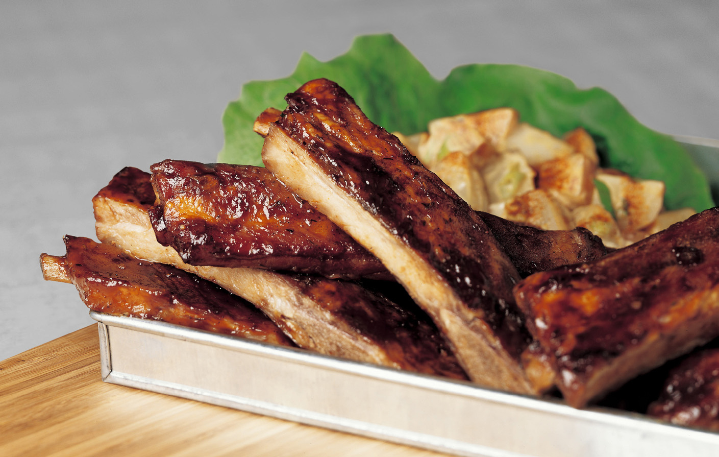 Chipotle BBQ Ribs with Molasses Bourbon Sauce Club + Resort Business