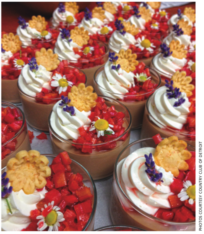 Strawberry rhubarb with chamomile and lavender Strawberry rhubarb with chamomile and lavender