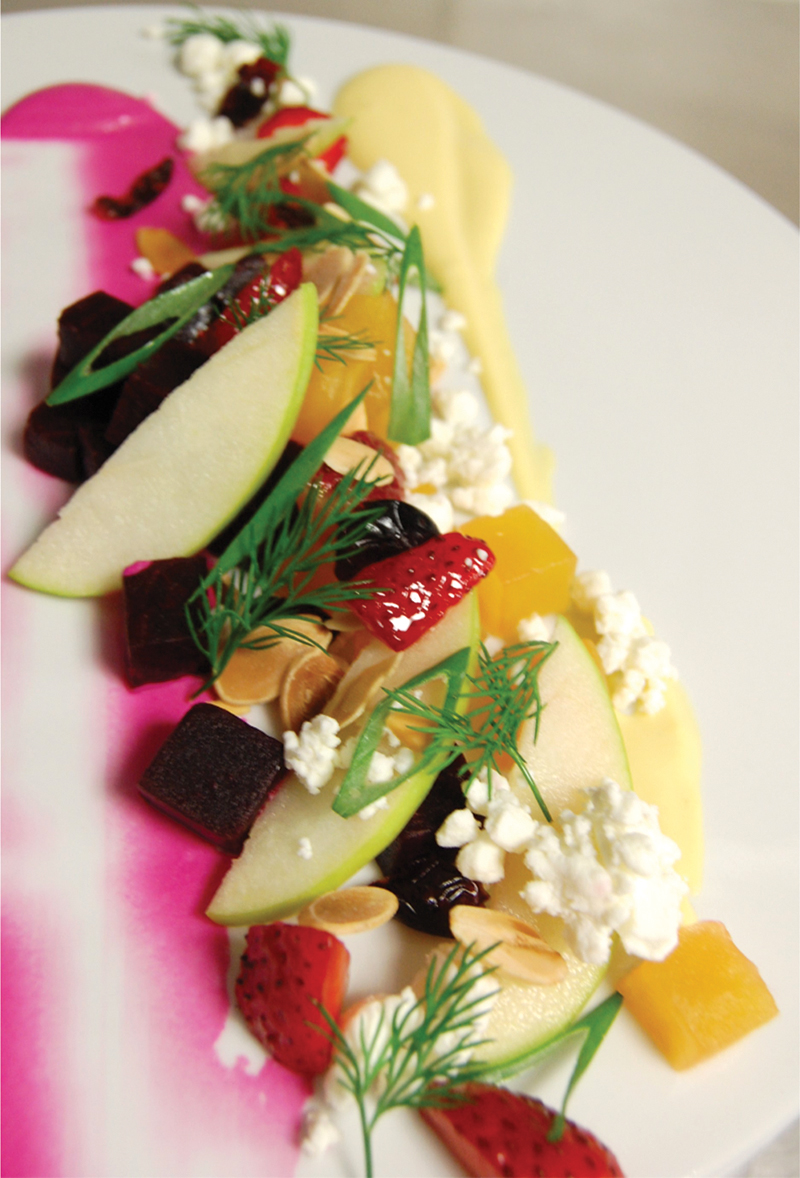 Winter Beet Salad Club + Resort Business