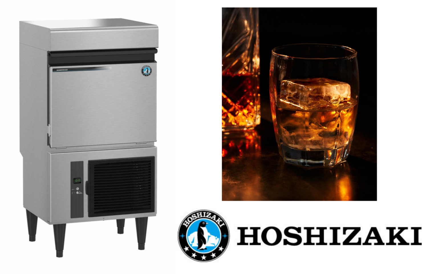 Hoshizaki America—2by2 Square Cube Undercounter Ice Machine Club