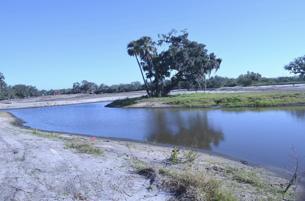 golf course under construction