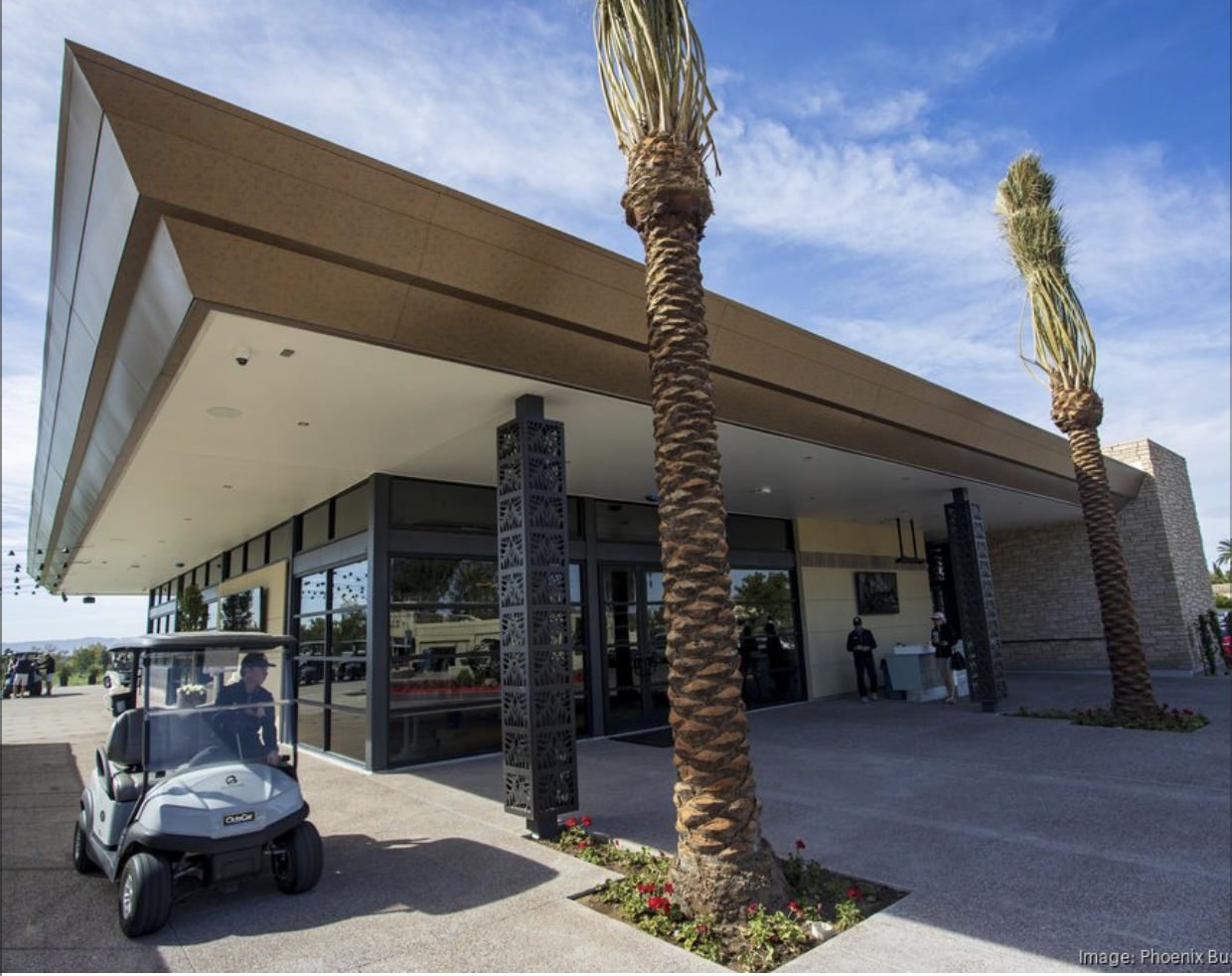 Arizona golf building.