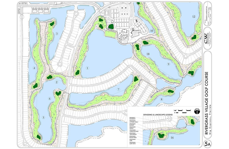 New 18-Hole Golf Course Breaks Ground at Esplanade at Rivergrass in Naples, Florida