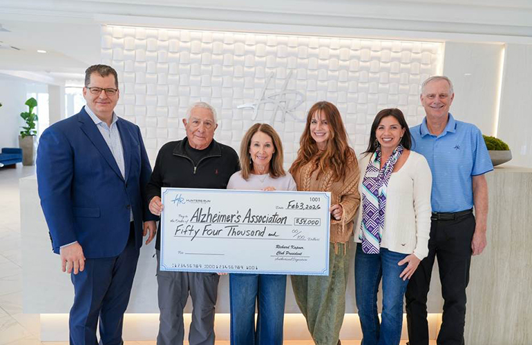 Hunters Run Country Club Raises $54,000 for Alzheimer’s Association Southeast Florida Chapters