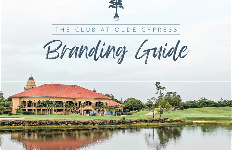 The Club at Olde Cypress Implements Branding Guide to Standardize Communications and Strengthen Brand Consistency