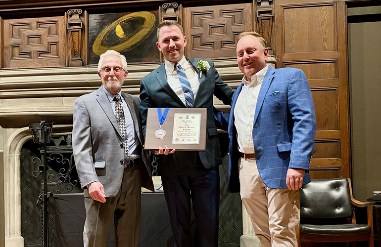 Stephen Feuz Receives CFSA Silver Medal Award for Contributions to the Foodservice Industry